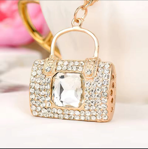 Image of Crystal Handbag Keychains