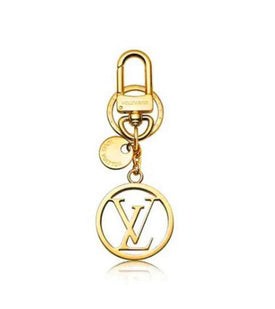 Louis Vuitton Pink/Goldtone Ice Ball Key Holder and Bag Charm