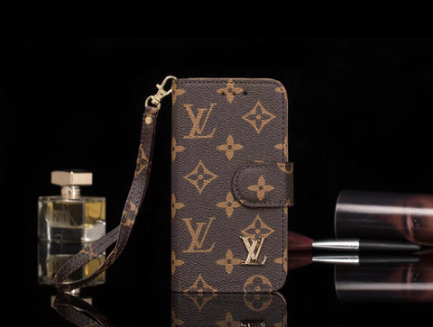 iPhone 7/8 Louis Vuitton Wallet Folio Case - Luxury Phone Case Shop